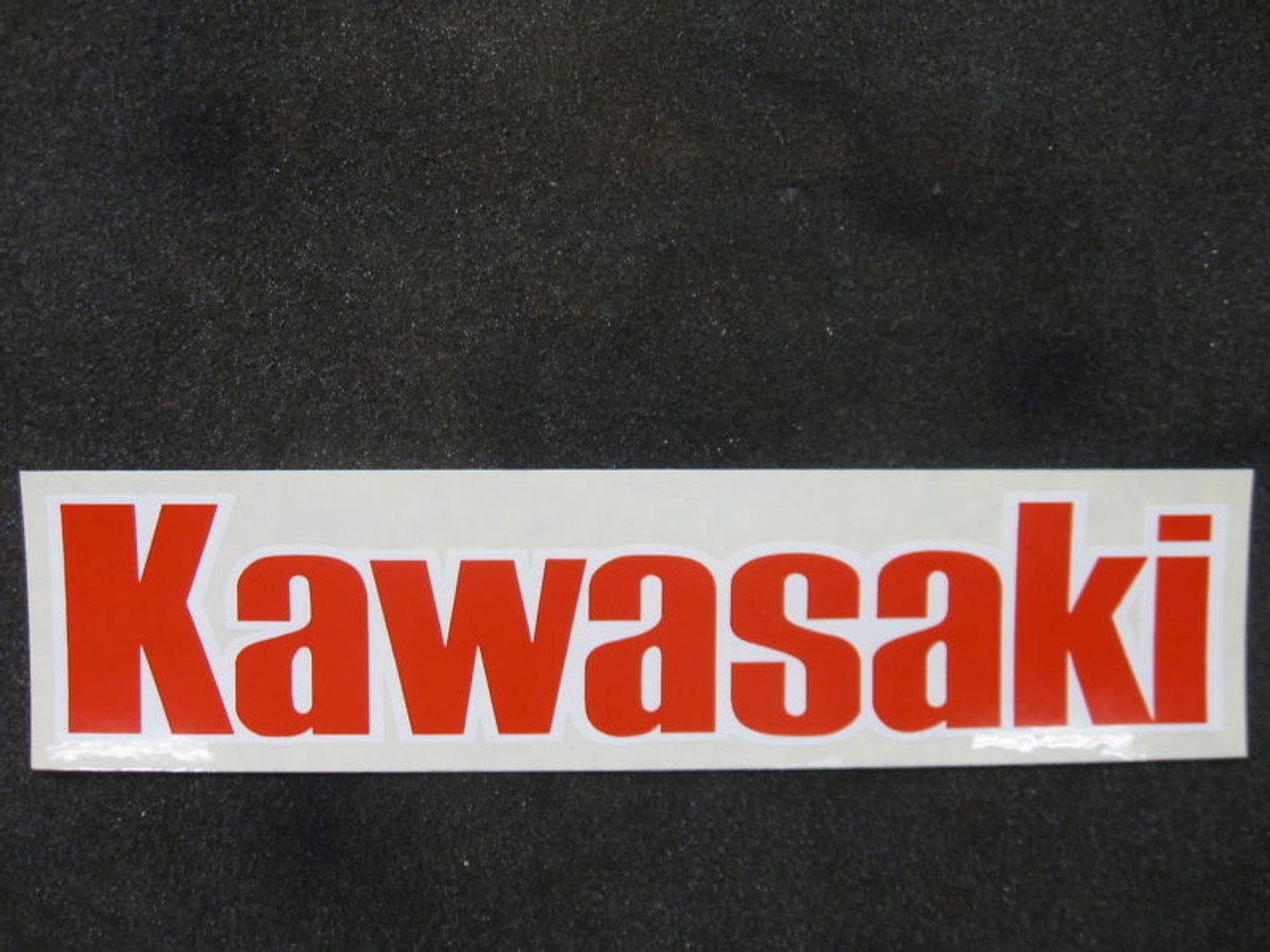 KAWASAKI DECAL STICKER KX KDX KXT KLR ZX H1 KZ Z1 F A7 A1 KE KH VN