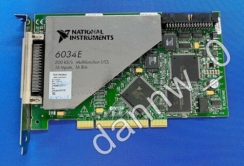 1PC Used  National Instruments NI PCI-6034E Card plcbest - 第 1/3 張圖片