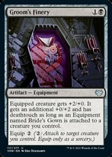 GROOM'S FINERY x4 ~mtg NM-M Innistrad: Crimson Vow 4 Unc