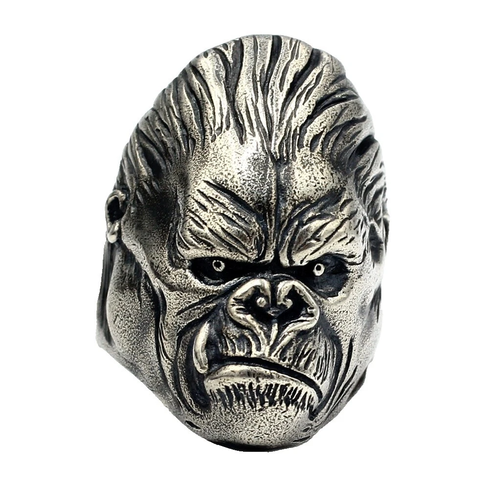 Anillos de Plata de ley Anillo para Hombres 11.5