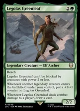 Legolas Greenleaf 0040 Non Foil Rare LOTR Commander MTG Near Mint