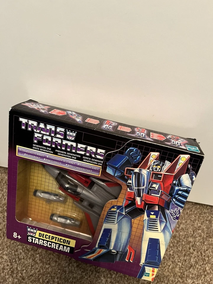 Transformers G1 Commemorative Series II Starscream 2002 Brand New Boxed BNIB — 第 4/4 张图片