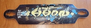 Landyachtz Longboard Deck - Deck ONLY Approximately 9.75" x 38.5"