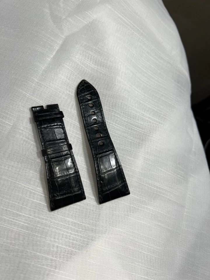 Athentic Cartier Strap Vintage 28mm (between lugs 10mm) Roadstar Fullsize #M5 - Image 3 of 4