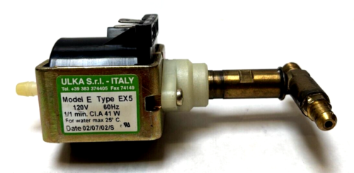 Ulka Model E EX5 Espresso Replacement Pump - Made in Italy