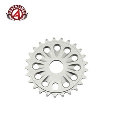 ALTALINE 25 TEETH ALLOY BICYCLE CHAINRING FREESTYLE/BMX BIKES 1/2 X 1/8 SILVER.