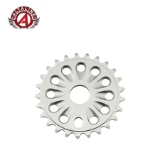 ALTALINE 25 TEETH ALLOY BICYCLE CHAINRING FREESTYLE/BMX BIKES 1/2 X 1/8 SILVER.