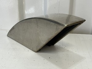 Large Marine Stainless Air Vent Cover Base Is 8” By 3+1/2” By 5” Tall