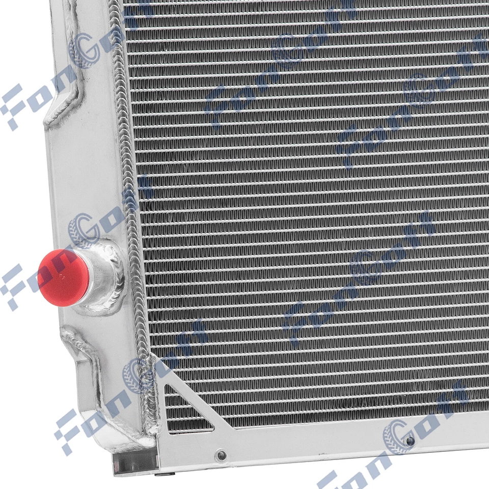 3 Row Aluminum Radiator Fit 1992-06 99 AM General Hummer H1 5.7L 6.2L 6.5L V8. Foto 3 de 4