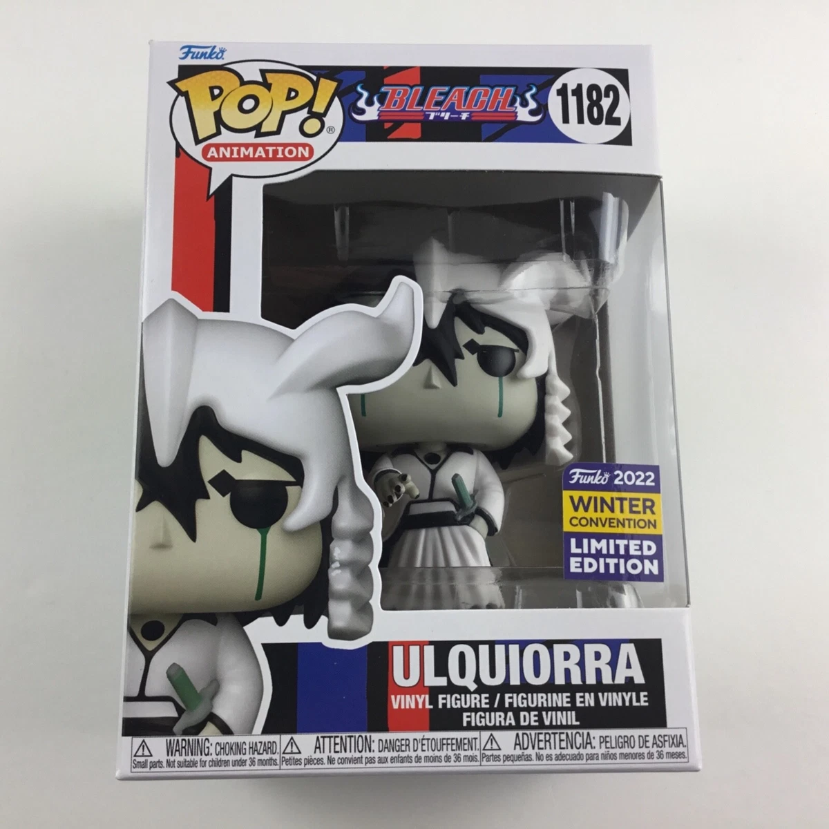 Funko pop BLEACH Ichigo#59 Rukia#60 Ulquiorra#1182 Fully