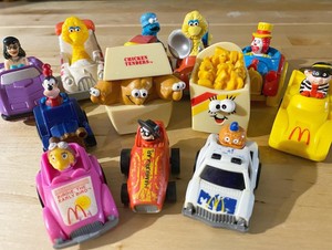 sesame street mcdonalds toys