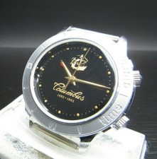 K381⭐⭐" Russischer Poljot Wecker Columbus "  Armbanduhr Handaufzug Unbenutzt ⭐⭐ 