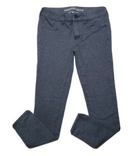 American Eagle Soft Super Stretch Jegging Pants Leggings Gray Size 6 29 x 29 Low