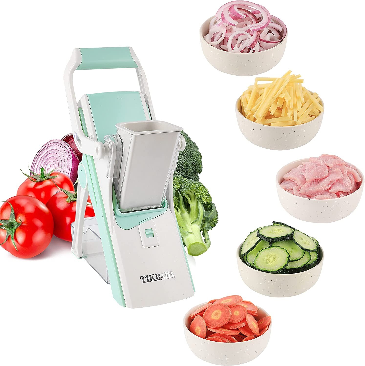 New Potato Cheese Slicer Vegetable Grater  Cutter Paper Shredder Kitchen Tool-image