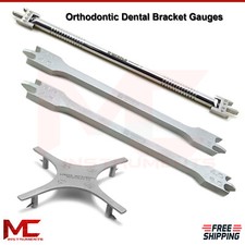 Orthodontic Bracket Gauge Positioning Locator Dental Gauges Dentist Instruments 