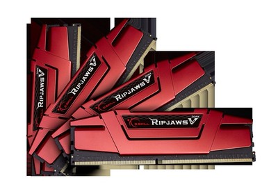 64GB G.Skill DDR4 PC4-21300 2666 MHz Ripjaws V für Intel Z170/X99 CL15 (4x16GB)