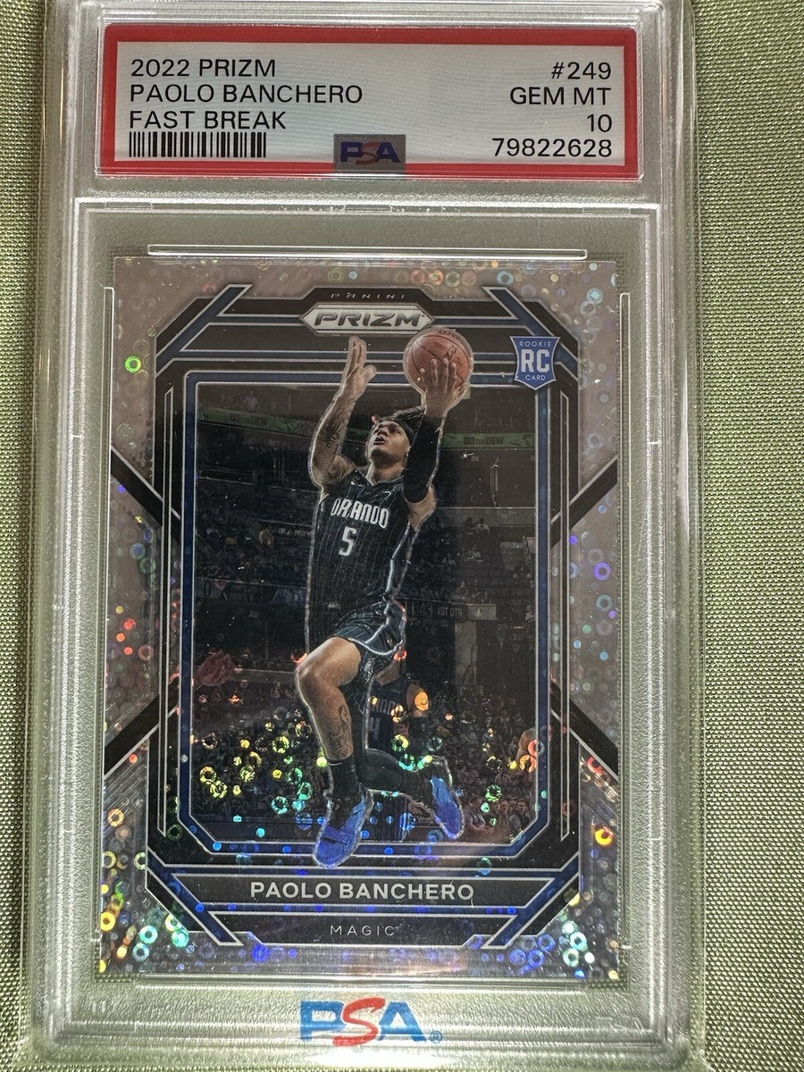 2022-23 Panini Prizm - Fast Break Prizm #249 Paolo Banchero (RC