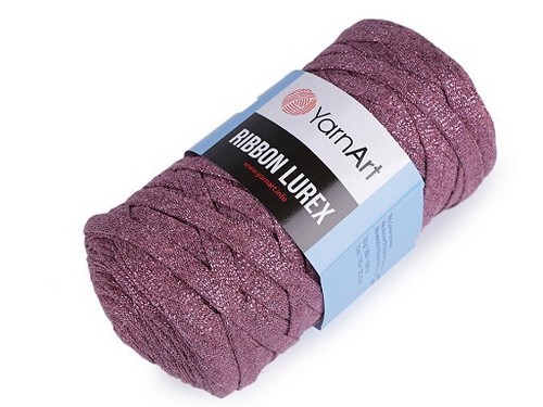 Häkelgarn Lurex Baumwolle Effektgarn Lurexgarn Stricken Spaghetti Glitzergarn - Bild 17 von 22