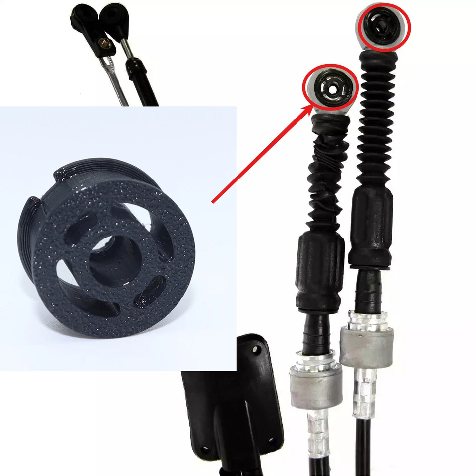 5Pcs For Dodge Neon Daytona Transmission Shift Cable Linkage Bushing Repair Kit - Imagem 2 de 4