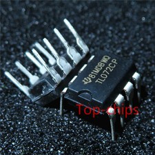 20 PCS TL072CP DIP TL072 072 LOW NOISE JFET INPUT OPERATIONAL AMPLIFIERS