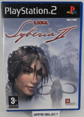 SYBERIA II B. SOKAL Sony PS2 PlayStation 2 PAL Original Complete