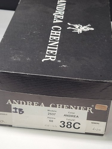 Andrea Chenier Brown Tassel Loafers Comfort Shoes Women's EU 38 Boxed - Picture 9 of 10