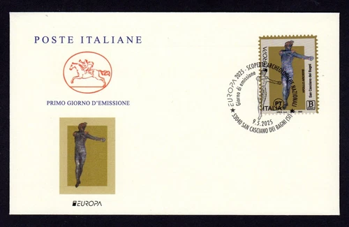 Italy 2025: Europe, Apollo - FDC "Cavallino" / 1st day of issue.