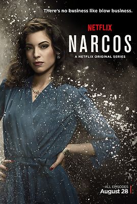 NARCOS POSTER DRUG LORD PABLO ESCOBAR WAGNER MOURA MAURICE COMPTE