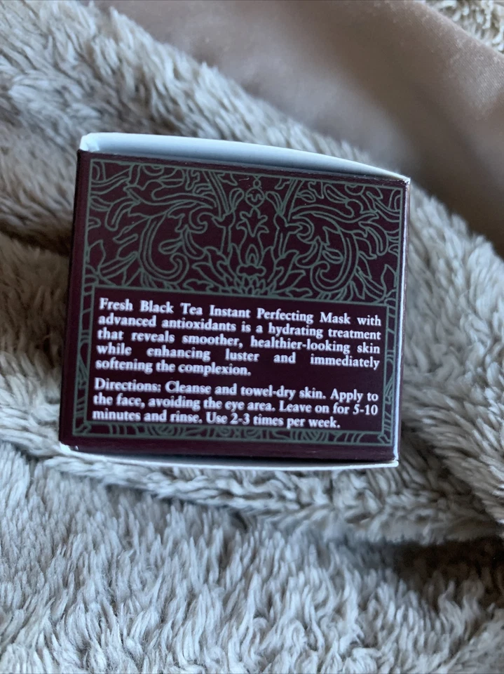 FRESH | BLACK TEA INSTANT PERFECTING ANTIOXIDANT FACE MASK 0.5 OZ MINI TRAVEL - Image 2 of 2