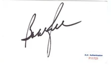 BOBBY RAHAL Signed 3x5 Index Card Indy 500 Winner ALA F11721