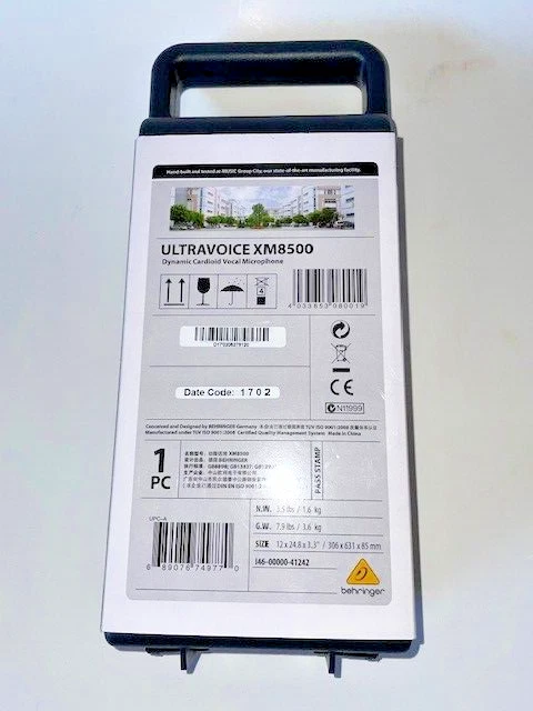 Behringer ULTRAVOICE XM8500 Dynamic Vocal Microphone Cardioid - Black - Image 2 of 4