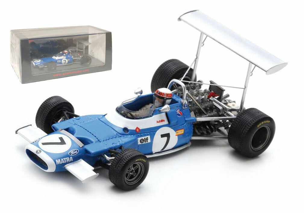 Spark Matra Ms80 Winner Race of Champions 1969 Jackie Stewart 1/43
