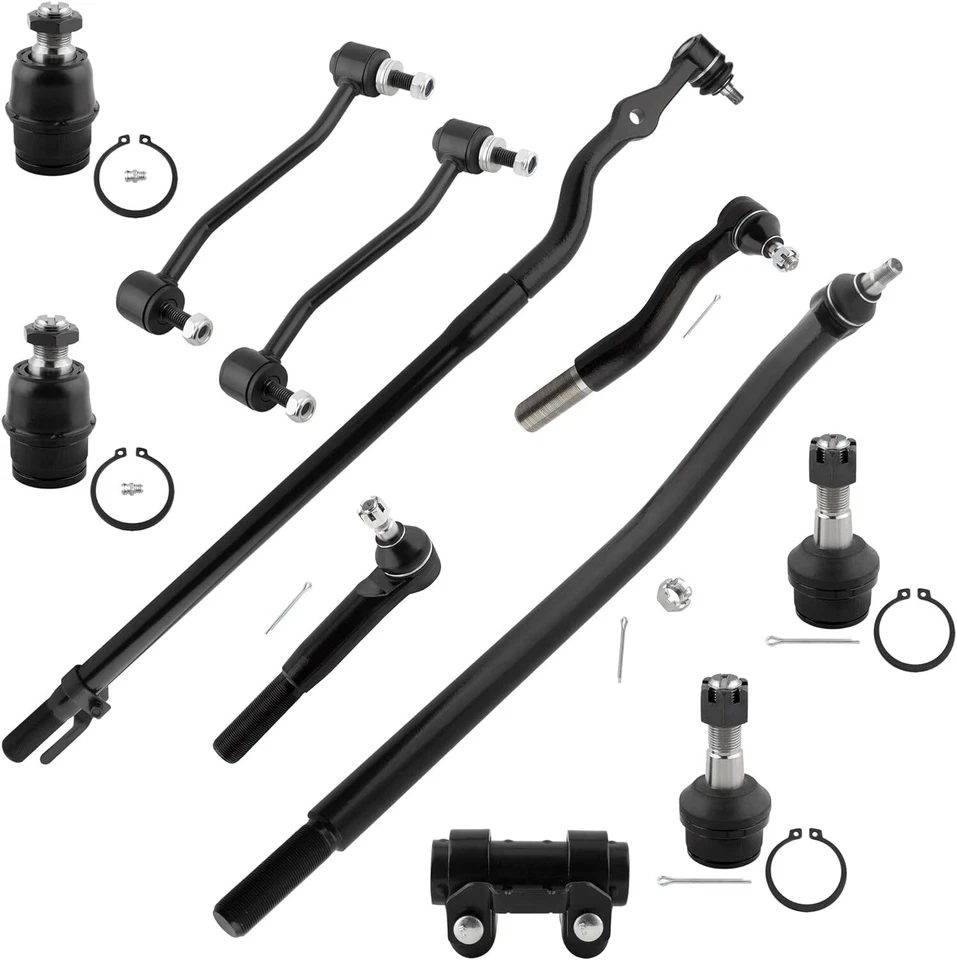 11PCS Complete Front Suspension Kit For 1999 Ford F-250 F-350 Super Duty 4WD - Image 2 of 4