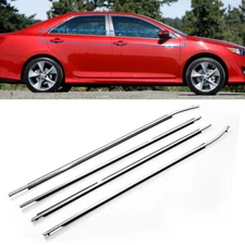 For 2012-2014 Toyota Camry Car Door Side Window Trim Moulding Belt Weatherstrip