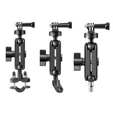 Motorcycle Outdoor Riding Camera Recorder Fixed Mount Clip Bracket Clamp Stand