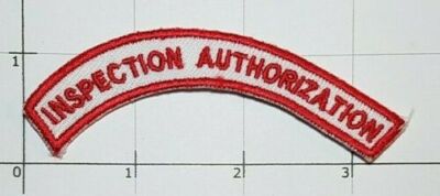 Inspection Authorization Patch Airframe Aircraft Lockheed Boeing Raytheon