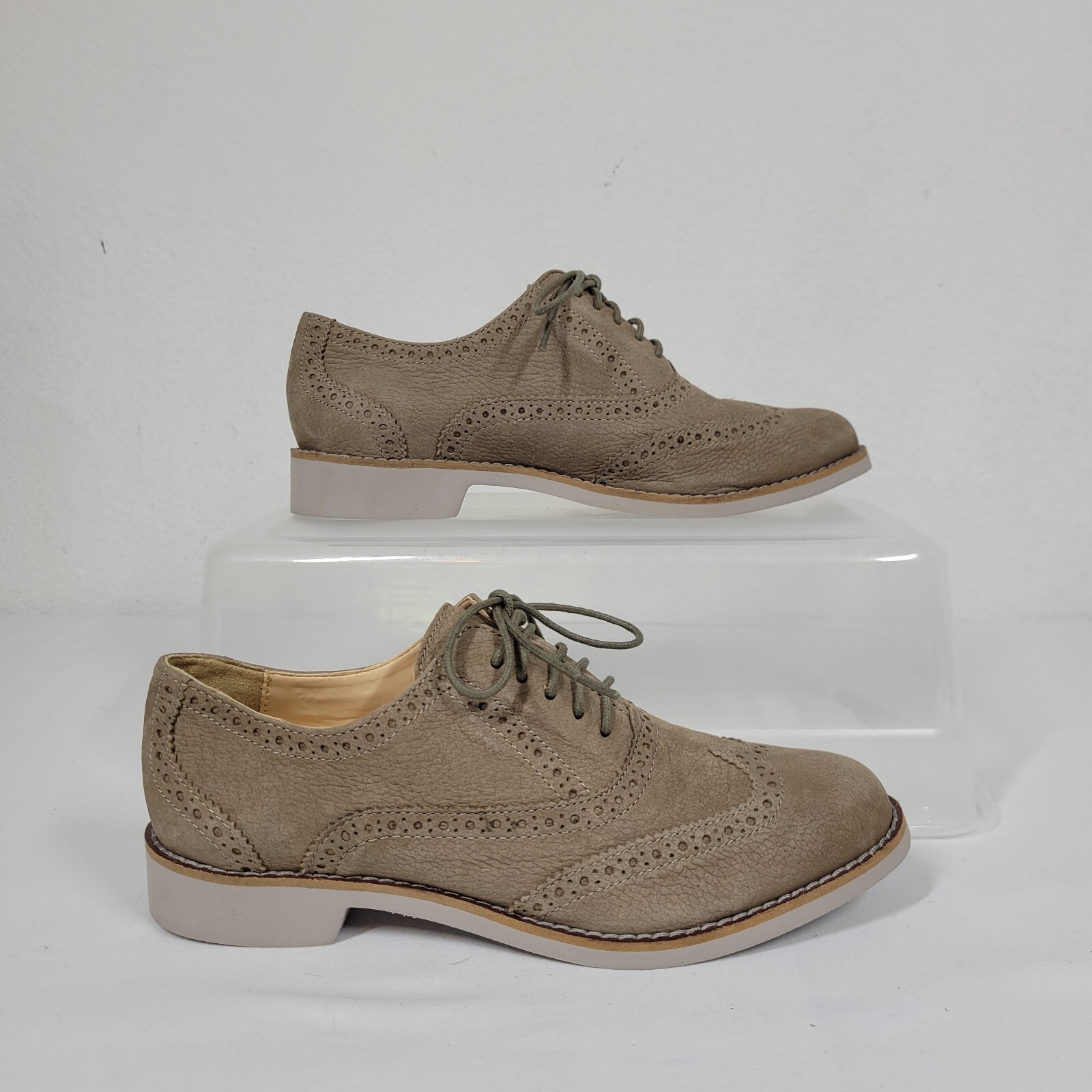 Cole Haan Alisa Beige Brown Oxford 