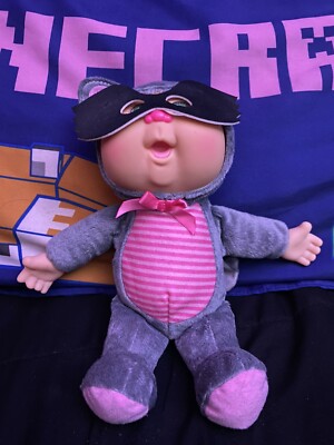 Cabbage Patch Kids Cuties Forest Friends Plush Doll Rusty Raccoon 2017   NO BOX