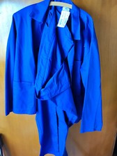 Arbeitsjacke und -hose Gr. 52, blau, neu UVEX