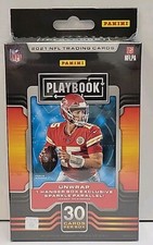 New 2021 Panini NFL Playbook Football Trading Card Hanger Box New Sealed