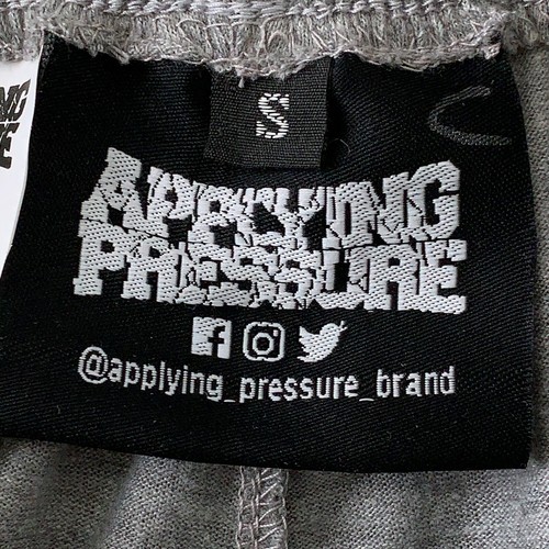 Applying Pressure Boys Size Small Heather Gray Drawstring Waist Athletic Shorts - Picture 2 of 4
