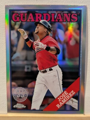 2023 Topps Chrome 1988 88BC-17 Jose Ramirez
