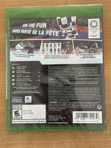 Tokyo 2020 Olympic Games - Xbox One/Series X Sealed - Picture 2 of 2