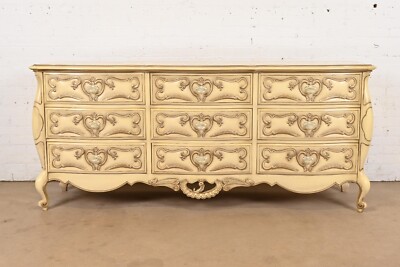 antique cream dresser Sunpan Celine Dresser Cream