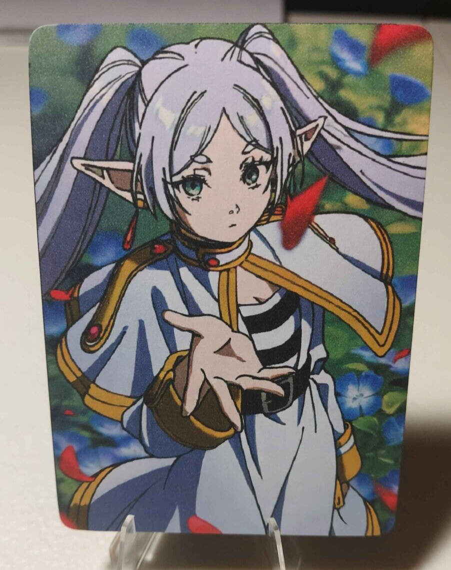 Frieren Full Art Goddess Story Anime Waifu Trading Card
