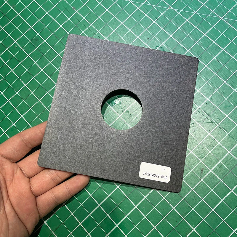 Metal Lens Board 140x140mm for Sinar Horseman Chamonix Compur Copal #00 #1 #2 #3 - Image 3 of 4