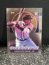 2021 Cristian Pache #11 Panini Overdrive Atlanta Braves Free Shipping