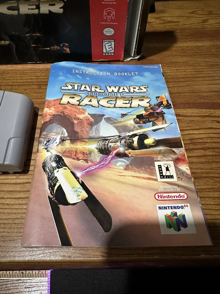 Star Wars Episode 1 Racer Nintendo 64 N64 CIB Complete! Tested WORKS W/Manual - Image 3 of 4