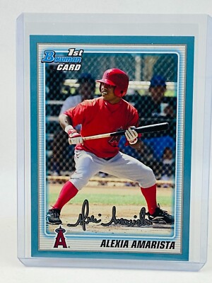 2010 Bowman Prospects Alexia Amarista 1st Sky Blue #398/520
