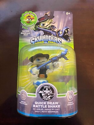 Skylanders SWAP-Force Frito Lay Promotion Quick Draw Rattle Shake RARE
